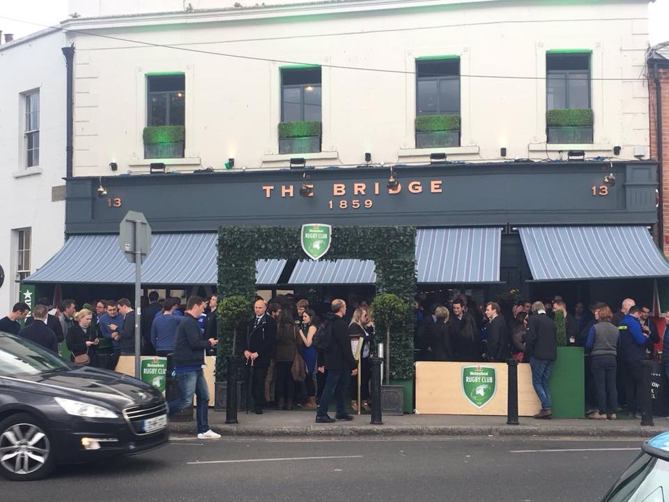 Pub near Aviva to watch 6 Nations Dublin - The Bridge 1859