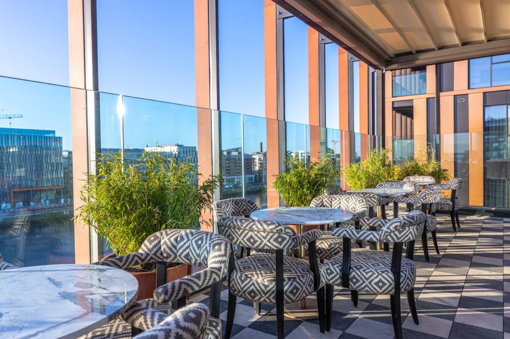 Outdoor Dining Rooftop Terrace Dublin - Ryleighs