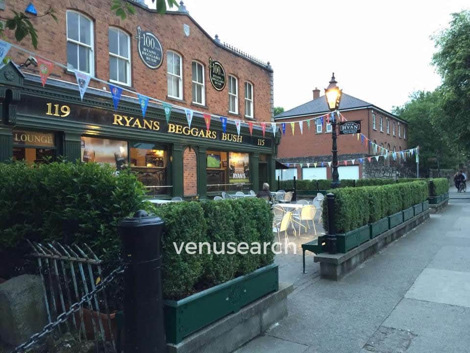 Beer Gardens Dublin - Ryans of Beggars Bush