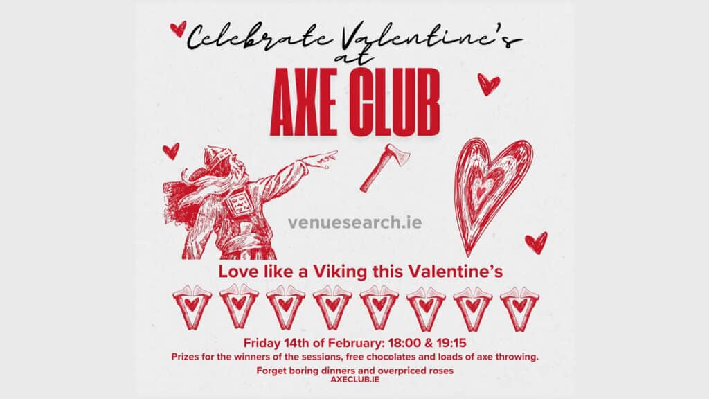 Valentine's Day Idea Dublin - Axe Throwing